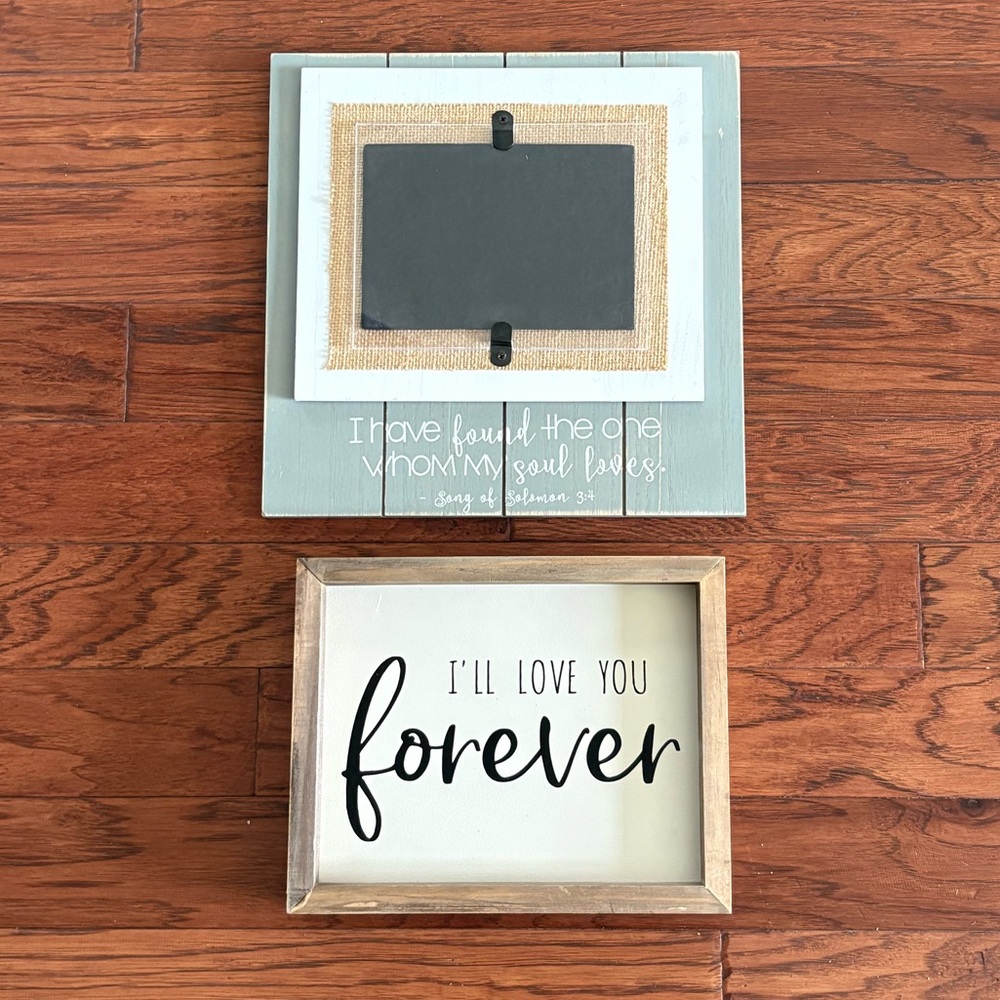 Hobby Lobby I Have Found The One Whom My Soul Loves & I’LL LOVE YOU Forever